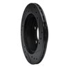 633-54031L Drilled/Slotted Brake Rotor [Black], 1993-1998 Ford/Lincoln/Mercury/Mazda, Position: Rear Left - image 4
