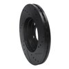 633-54033L Drilled/Slotted Brake Rotor [Black], 1994-2004 Ford/Lincoln/Mercury/Mazda, Position: Front Left - image 4