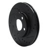 633-54033R Drilled/Slotted Brake Rotor [Black], 1994-2004 Ford/Lincoln/Mercury/Mazda, Position: Front Right - image 2