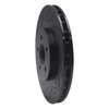 633-54036L Drilled/Slotted Brake Rotor [Black], 1994-2004 Ford/Lincoln/Mercury/Mazda, Position: Front Left - image 2