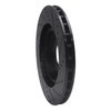 633-54036L Drilled/Slotted Brake Rotor [Black], 1994-2004 Ford/Lincoln/Mercury/Mazda, Position: Front Left - image 4