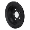 633-54037L Drilled/Slotted Brake Rotor [Black], 1994-2004 Ford/Lincoln/Mercury/Mazda, Position: Rear Left - image 4