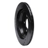 633-54037R Drilled/Slotted Brake Rotor [Black], 1994-2004 Ford/Lincoln/Mercury/Mazda, Position: Rear Right - image 4