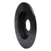 633-54049R Drilled/Slotted Brake Rotor [Black], 2001-2019 Ford/Lincoln/Mercury/Mazda, Position: Rear Right - image 4