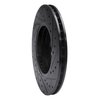 633-54050L Drilled/Slotted Brake Rotor [Black], 2002-2004 Ford/Lincoln/Mercury/Mazda, Position: Front Left - image 4