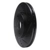 633-54053R Drilled/Slotted Brake Rotor [Black], 2005-2012 Ford/Lincoln/Mercury/Mazda, Position: Front Right - image 2
