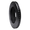 633-54057R Drilled/Slotted Brake Rotor [Black], 2005-2014 Ford/Lincoln/Mercury/Mazda, Position: Front Right - image 4