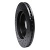 633-54062R Drilled/Slotted Brake Rotor [Black], 2009-2010 Ford/Lincoln/Mercury/Mazda, Position: Front Right - image 4