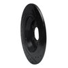 633-54076L Drilled/Slotted Brake Rotor [Black], Fits Select Ford/Lincoln/Mercury/Mazda, Position: Rear Left - image 4