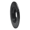 633-54076R Drilled/Slotted Brake Rotor [Black], Fits Select Ford/Lincoln/Mercury/Mazda, Position: Rear Right - image 4