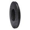 633-54082L Drilled/Slotted Brake Rotor [Black], 2014-2019 Ford/Lincoln/Mercury/Mazda, Position: Front Left - image 4