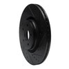 633-54082R Drilled/Slotted Brake Rotor [Black], 2014-2019 Ford/Lincoln/Mercury/Mazda, Position: Front Right - image 2