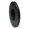 633-54082R Drilled/Slotted Brake Rotor [Black], 2014-2019 Ford/Lincoln/Mercury/Mazda, Position: Front Right - image 4