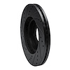 633-54091R Drilled/Slotted Brake Rotor [Black], 2007-2008 Ford/Lincoln/Mercury/Mazda, Position: Front Right - image 1