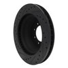 633-54102R Drilled/Slotted Brake Rotor [Black], 1975-1994 Ford/Lincoln/Mercury/Mazda, Position: Front Right - image 4
