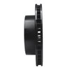 633-54103R Drilled/Slotted Brake Rotor [Black], 1976-1979 Ford/Lincoln/Mercury/Mazda, Position: Front Right - image 3