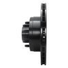 633-54107R Drilled/Slotted Brake Rotor [Black], 1980-1983 Ford/Lincoln/Mercury/Mazda, Position: Front Right - image 3