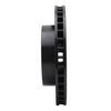 633-54109R Drilled/Slotted Brake Rotor [Black], 1976-1993 Ford/Lincoln/Mercury/Mazda, Position: Front Right - image 3