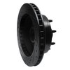 633-54115R Drilled/Slotted Brake Rotor [Black], 1980-1985 Ford/Lincoln/Mercury/Mazda, Position: Front Right - image 4