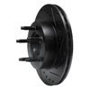 633-54119R Drilled/Slotted Brake Rotor [Black], 1990-1994 Ford/Lincoln/Mercury/Mazda, Position: Front Right - image 2