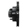 633-54126L Drilled/Slotted Brake Rotor [Black], 1991-1994 Ford/Lincoln/Mercury/Mazda, Position: Front Left - image 3