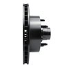 633-54129R Drilled/Slotted Brake Rotor [Black], 1994-2001 Ford/Lincoln/Mercury/Mazda, Position: Front Right - image 3