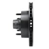 633-54130L Drilled/Slotted Brake Rotor [Black], 1994-2003 Ford/Lincoln/Mercury/Mazda, Position: Front Left - image 3