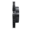 633-54131R Drilled/Slotted Brake Rotor [Black], 1994-1996 Ford/Lincoln/Mercury/Mazda, Position: Front Right - image 3