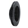633-54131R Drilled/Slotted Brake Rotor [Black], 1994-1996 Ford/Lincoln/Mercury/Mazda, Position: Front Right - image 4
