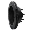 633-54136R Drilled/Slotted Brake Rotor [Black], 1995-2007 Ford/Lincoln/Mercury/Mazda, Position: Front Right - image 4