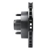 633-54138L Drilled/Slotted Brake Rotor [Black], 1995-1997 Ford/Lincoln/Mercury/Mazda, Position: Front Left - image 3