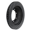 633-54143R Drilled/Slotted Brake Rotor [Black], 1995-1999 Ford/Lincoln/Mercury/Mazda, Position: Front Right - image 4