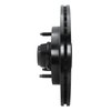 633-54146L Drilled/Slotted Brake Rotor [Black], 1997-1999 Ford/Lincoln/Mercury/Mazda, Position: Front Left - image 3