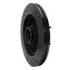 633-54146L Drilled/Slotted Brake Rotor [Black], 1997-1999 Ford/Lincoln/Mercury/Mazda, Position: Front Left - image 4
