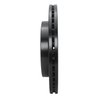 633-54147R Drilled/Slotted Brake Rotor [Black], 1997-2004 Ford/Lincoln/Mercury/Mazda, Position: Front Right - image 3