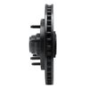633-54150L Drilled/Slotted Brake Rotor [Black], 1997-2004 Ford/Lincoln/Mercury/Mazda, Position: Front Left - image 3