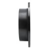 633-54151L Drilled/Slotted Brake Rotor [Black], 1997-2004 Ford/Lincoln/Mercury/Mazda, Position: Rear Left - image 3