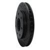 633-54152R Drilled/Slotted Brake Rotor [Black], 1997-2004 Ford/Lincoln/Mercury/Mazda, Position: Front Right - image 2
