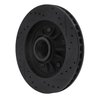 633-54153L Drilled/Slotted Brake Rotor [Black], 1997-2000 Ford/Lincoln/Mercury/Mazda, Position: Front Left - image 4