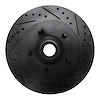 633-54153R Drilled/Slotted Brake Rotor [Black], 1997-2000 Ford/Lincoln/Mercury/Mazda, Position: Front Right - image 1
