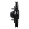 633-54153R Drilled/Slotted Brake Rotor [Black], 1997-2000 Ford/Lincoln/Mercury/Mazda, Position: Front Right - image 3