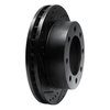 633-54157L Drilled/Slotted Brake Rotor [Black], 1999-1999 Ford/Lincoln/Mercury/Mazda, Position: Front Left - image 2