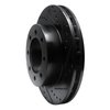 633-54158R Drilled/Slotted Brake Rotor [Black], 1999-2001 Ford/Lincoln/Mercury/Mazda, Position: Fr Right,Front Right - image 2