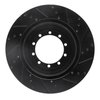 633-54159L Drilled/Slotted Brake Rotor [Black], 1988-2019 Ford/Lincoln/Mercury/Mazda, Position: Front Left,Fr Left,Rear Left,Rr  - image 4