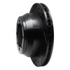 633-54160L Drilled/Slotted Brake Rotor [Black], 1999-2004 Ford/Lincoln/Mercury/Mazda, Position: Rear Left - image 2