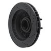 633-54162L Drilled/Slotted Brake Rotor [Black], 1999-2002 Ford/Lincoln/Mercury/Mazda, Position: Front Left - image 4