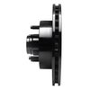 633-54165L Drilled/Slotted Brake Rotor [Black], 1998-2002 Ford/Lincoln/Mercury/Mazda, Position: Front Left - image 3