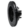 633-54165L Drilled/Slotted Brake Rotor [Black], 1998-2002 Ford/Lincoln/Mercury/Mazda, Position: Front Left - image 4