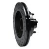 633-54165R Drilled/Slotted Brake Rotor [Black], 1998-2002 Ford/Lincoln/Mercury/Mazda, Position: Front Right - image 4
