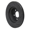 633-54171L Drilled/Slotted Brake Rotor [Black], 2001-2011 Ford/Lincoln/Mercury/Mazda, Position: Front Left - image 4